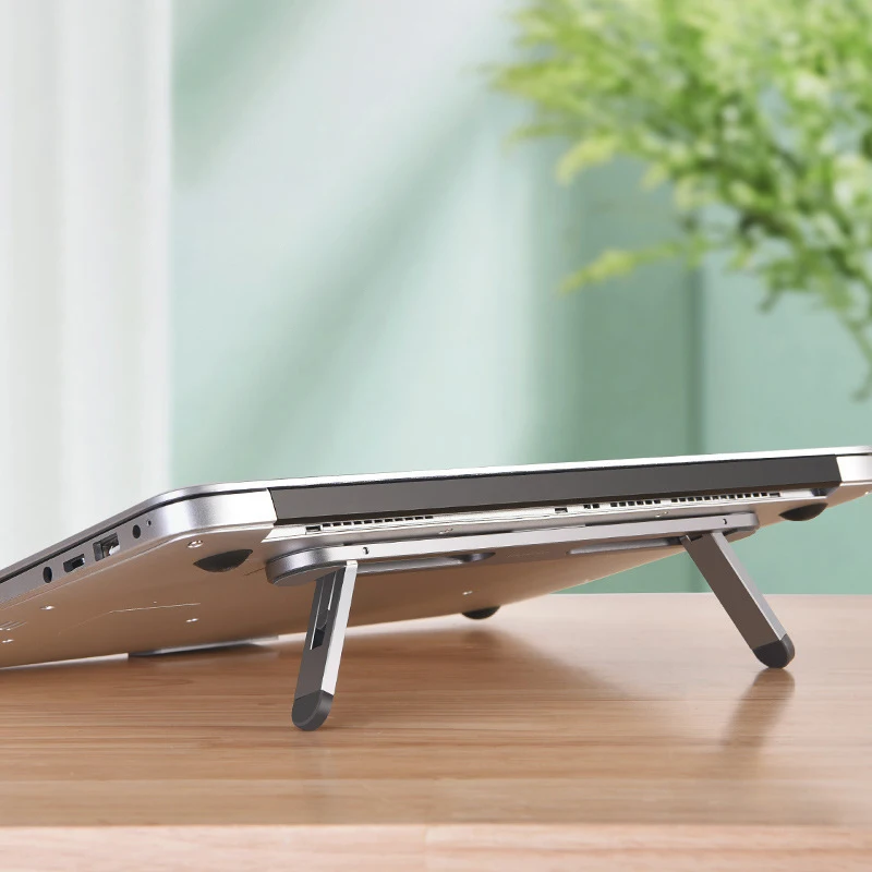 Laptop Stand Suporte Notebook Tablet Accessories Macbook Pro Stand Mini Foldable Laptop Portable Holder Cooling Stand