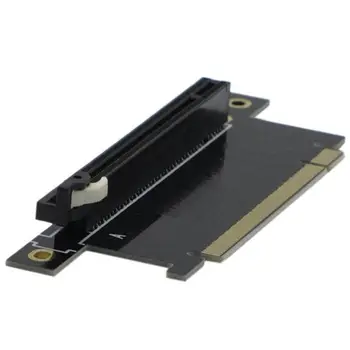 

PCI-E Extension Card 90 Degree Right Angled Forward and Reverse Riser Extension Card Adapter Computer Case Connector Card