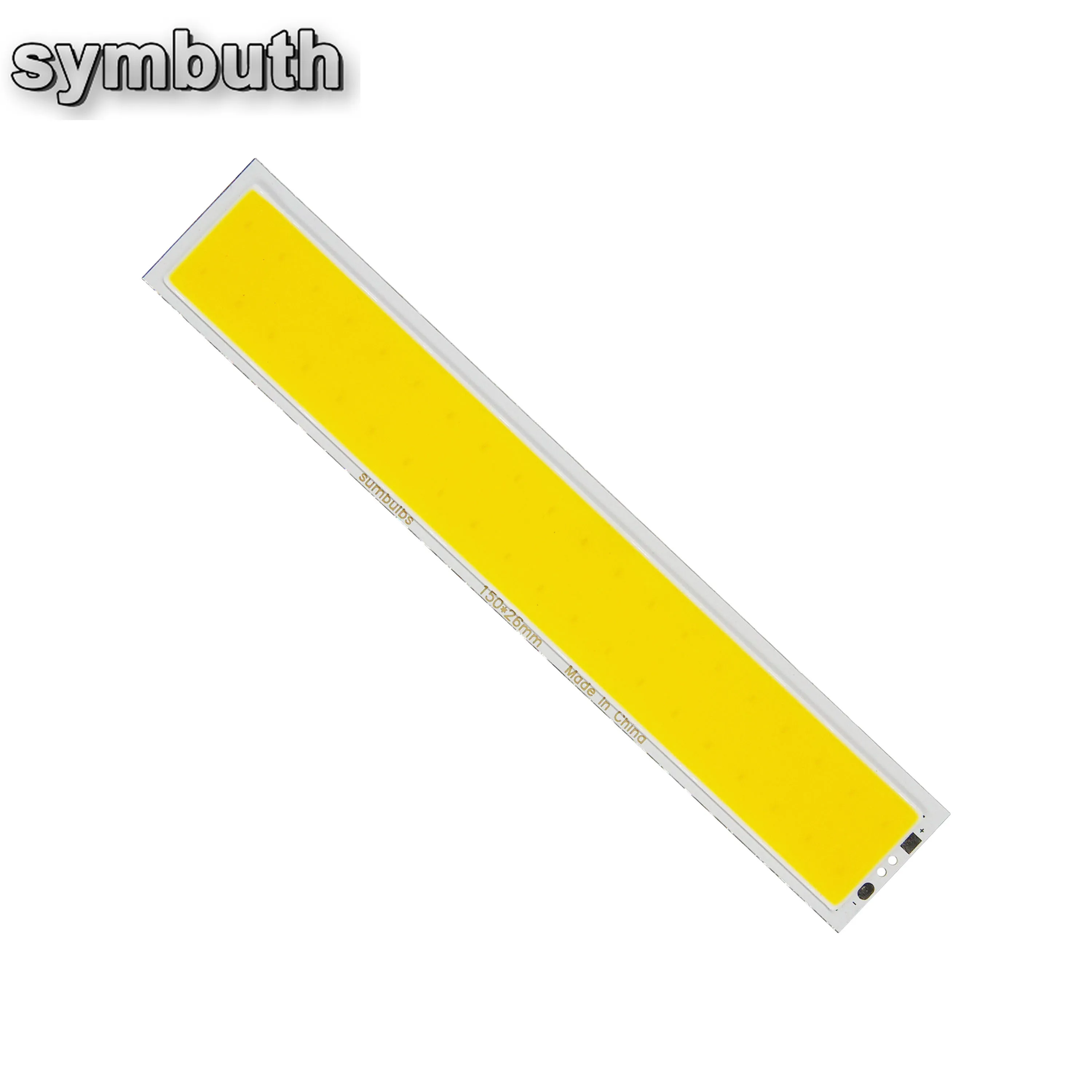 Symbuth 150x26mm 8W LED COB Module Strip Light Source Bulb DC 12V Bar 800LM Warm Cold White DIY Indoor Lamp for Diy Bulb