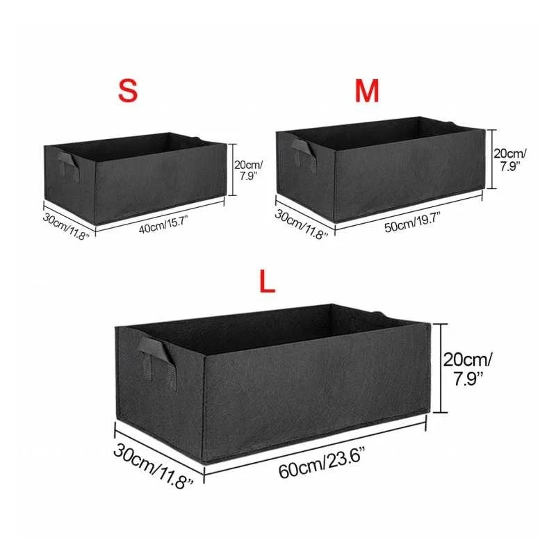 (Father’s Day Sale-50% Off) Rectangle Fabric Raised Garden Bed