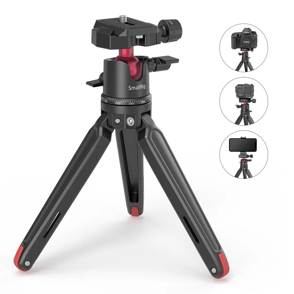 Universal Tabletop Mini Tripod with Panoramic Ball Head For Compact DSLRs/Mirror