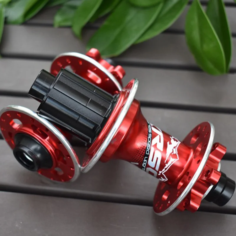 Krsec Front Rear Hub 32 Holes Bicycle Hubs Qr Thru Axis 5 Bearings 6 Pawls 72 Clicks Am Fr Mtb Mountain Bike Ultralight 465G