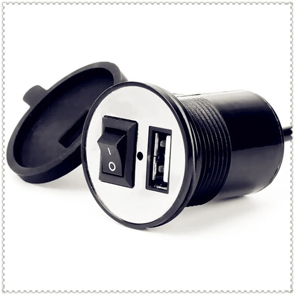 Зарядное usb-устройство для мотоцикла 12 в прикуриватель разъем телефона адаптер