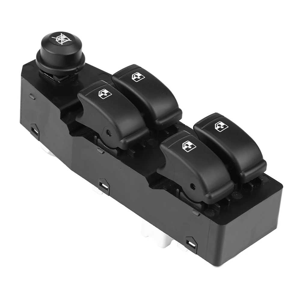 Cuque 202005158 Power Window Switch Car Left Hand Driver Side Power Master Window Switch for Chevrolet Aveo Sedan 2007 2008 2009 2010 2011 Aveo5 Hatchback 2009-2011 Pontiac G3 Wave 2009-2009 Black