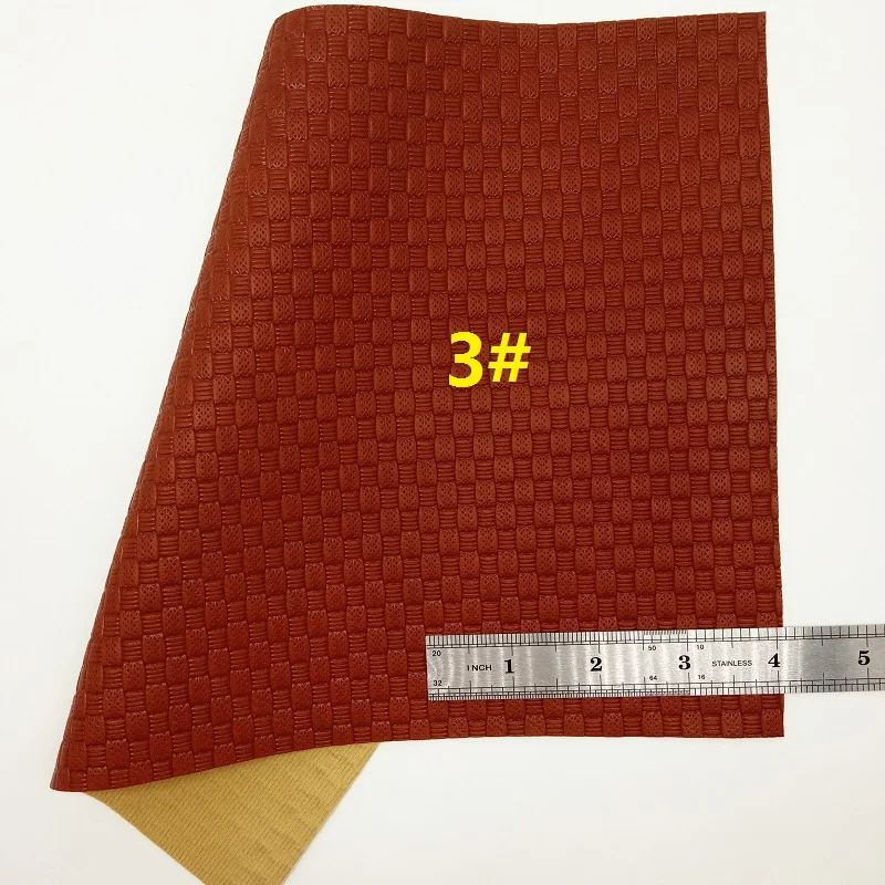 Mixed Color Glitter Fabric, Weaving Faux Fabric, Synthetic Leather Fabric Sheets For Bow A4 21x29CM Twinkling Ming XM914