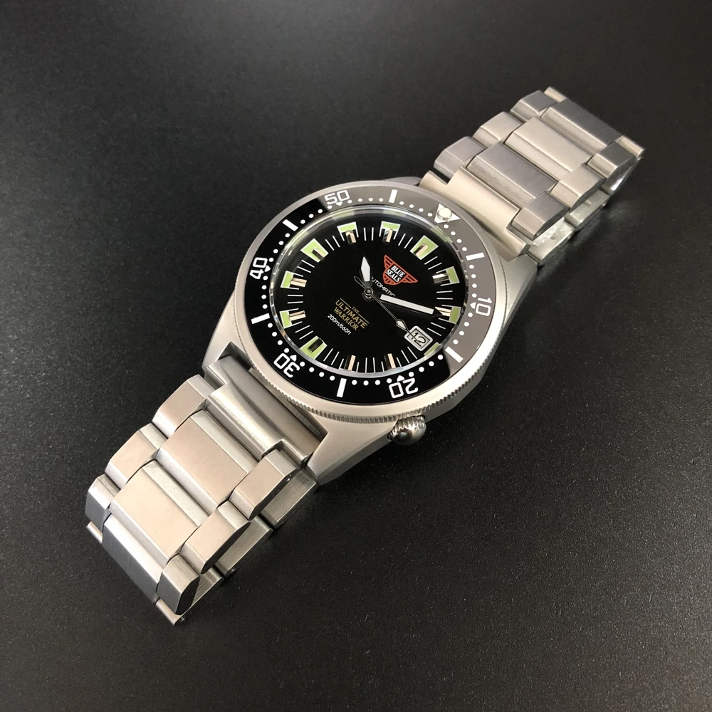 STEELDIVE 1979T автоматические часы для дайвинга 200 м C3 светящийся керамический Безель