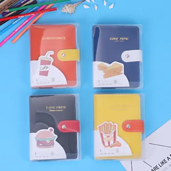 

Creative Hamburg French fries Notebook Cute Snap Note Book Diary weekly Planner Journal Notepad Stationery School Supplies