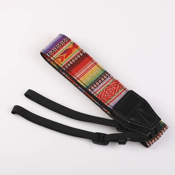 

Camera Shoulder Neck Strap SLR Camera Vintage Belt Woven Brocade Cam Band Retro Ethnic Style