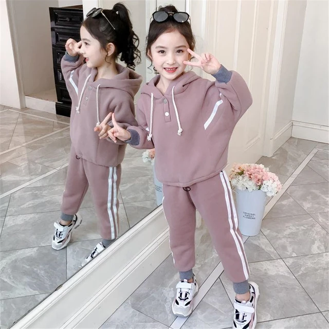 New Autumn Girls Tracksuit Fashion Long Sleeve Variety Of Styles Kids Sets  Sportswear Girls Comfortable Children Clothing - AliExpress