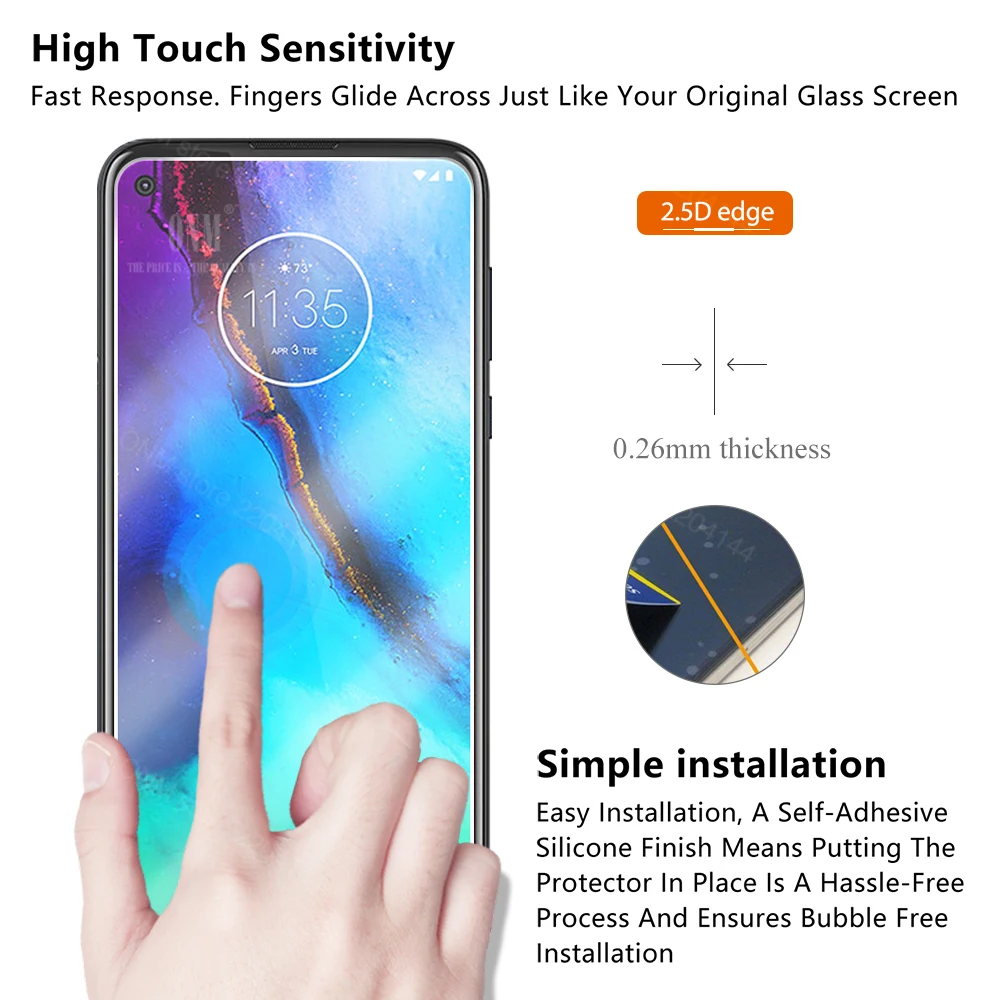 10 шт. закаленное стекло для Motorola Moto G Pro Защита экрана 6 4 Защитная стеклянная