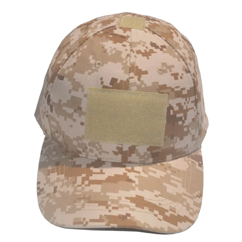 Тактическая Спортивная Кепка Snapback кепки с полосками камуфляжная шляпа простота военная армия охота на Камо Кепка шапка для мужчин шапка для взрослых - Цвет: Desert digital
