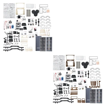 

1/16 Metal Unassembled Edition Kit for WPL C44KM FJ40 C44 4WD Climbing Off-Road Truck Diy Accessories Parts