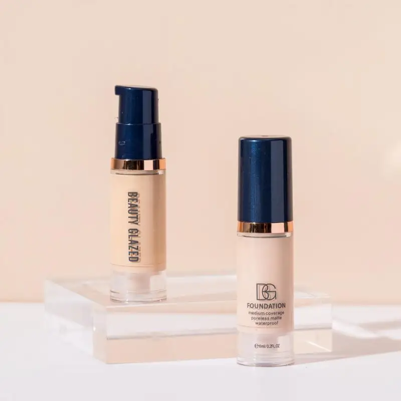 1PCS Matte Hydrating Liquid Foundation Long-lasting Oil control   Concealer Primer Cream Beauty Makeup Cosmetic