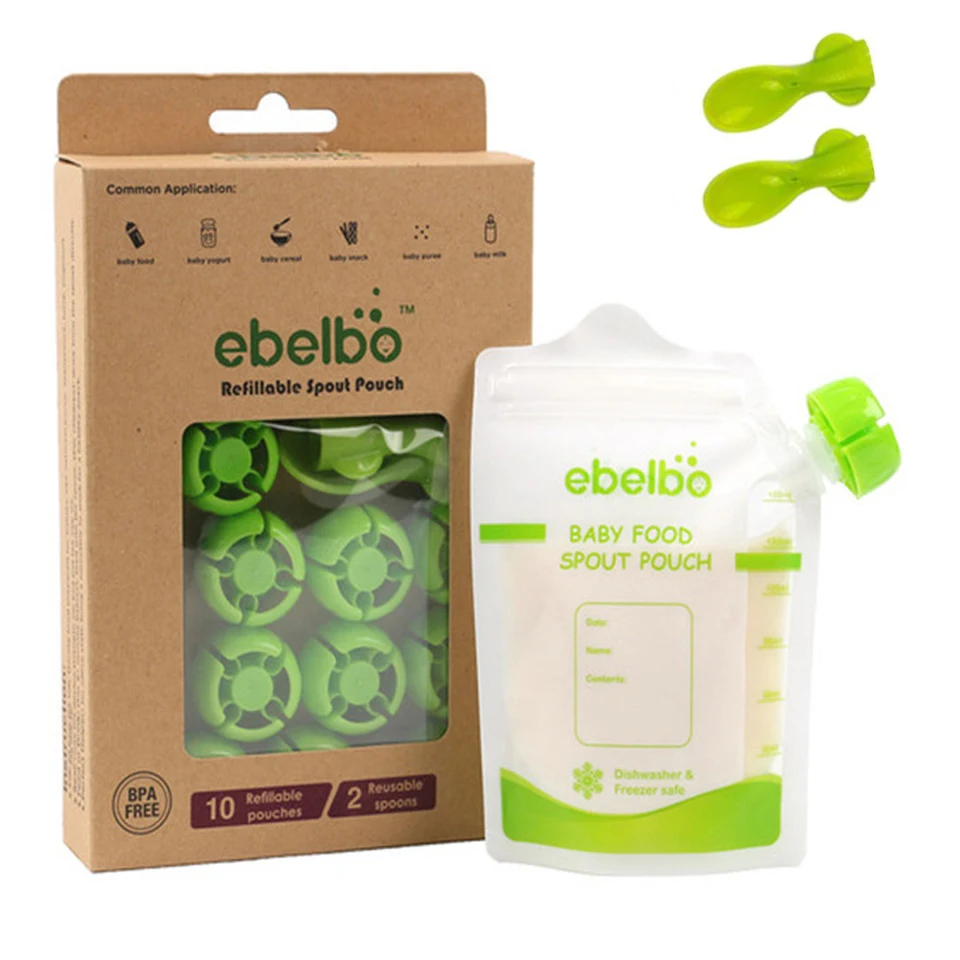 organic squeeze pouches