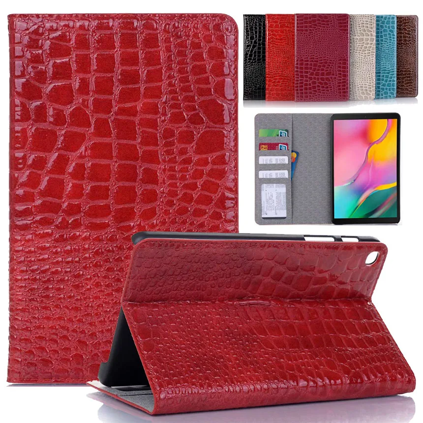 Чехол из крокодиловой кожи для samsung Galaxy Tab A 8 0 S Pen 2019 SM P200 P205 Роскошный чехол