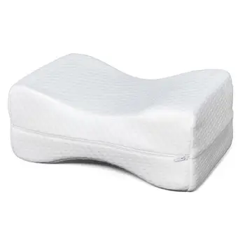 

Memory Foam Knee Pillow for Sleeping Between the Legs Cushion for Side Sleepers Align Spine Pregnancy Body Pillows Back Support
