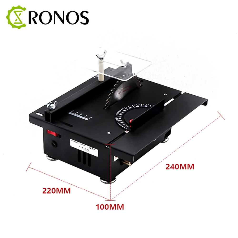 Мини Настольная пила ручной работы деревообрабатывающий станок пилы DIY хобби образец прикладного искусства режущий инструмент с блоком питания 125 мм HSS циркулярная пила