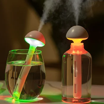 

350ML bottle Mini Humidifier USB fog maker Ultrasonic air humidifier without limitation aromatherapy diffuser with colorful lamp