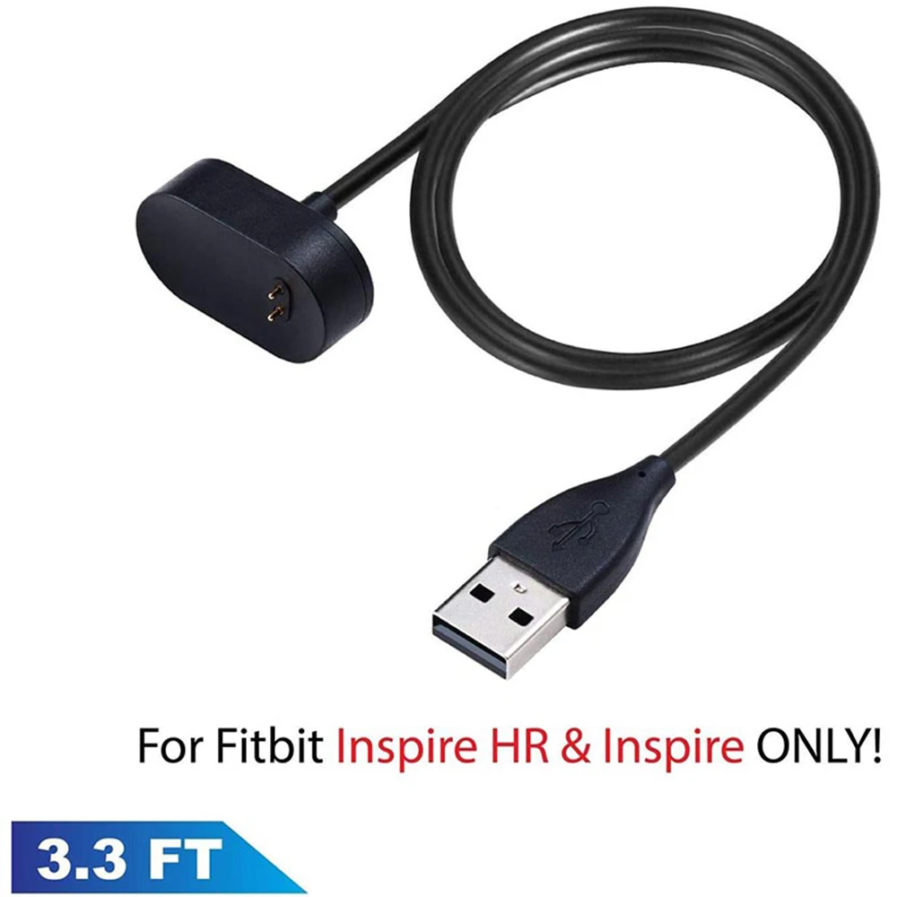 

For Fitbit Inspire/Inspire HR Charger, 100cm Replacement USB Charging Cable Cord