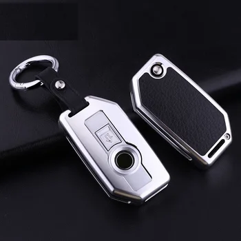 

Aluminum alloy One-click Start Remote Control Package Keyless Start Key Case Holder For BMW K1600 R1200GS R1200R R1200RT LC