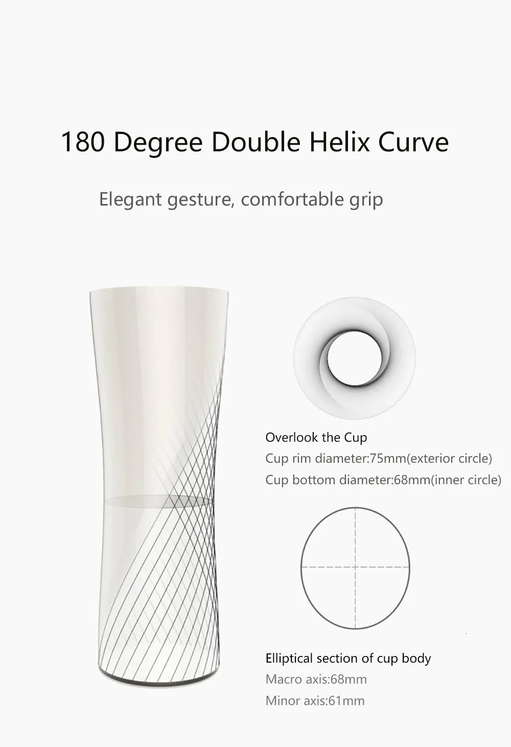 Xiaomi кофе стакан Термокружка Мока Smart Cup OLED Touch температура дисплей 430 мл портативный Нержавеющая сталь чашки