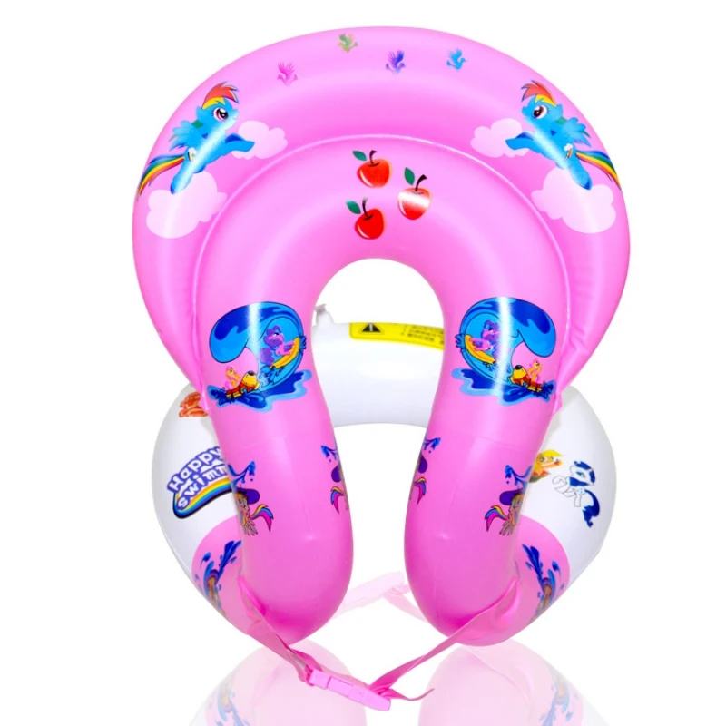 1 шт. Надувные Плавающие кольца для плавания в бассейне, игрушки для плавания ming Laps, прочный уплотненный плавающий жилет для детей и взрослых - Цвет: S