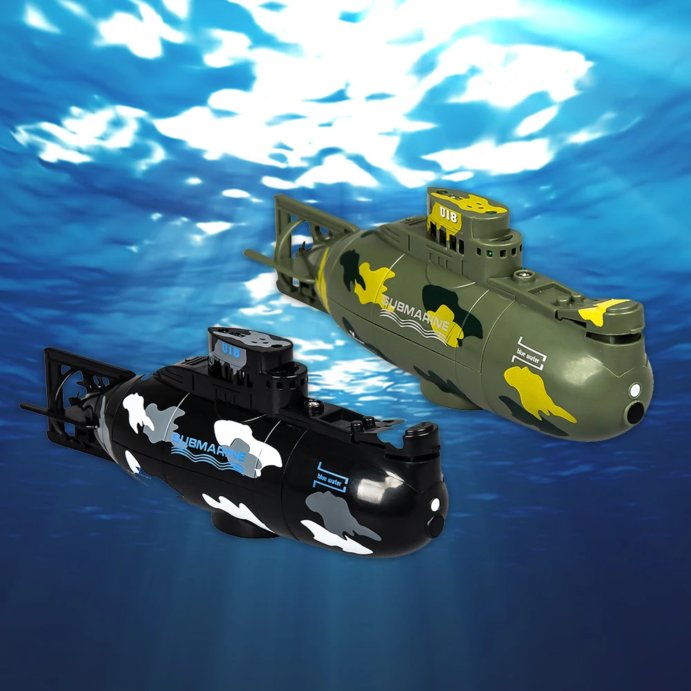 Дистанционное управление подарок RC Подводная лодка мини-корабль военное образование наружная модель моделирования гоночная детская игрушка электрическая скоростная лодка