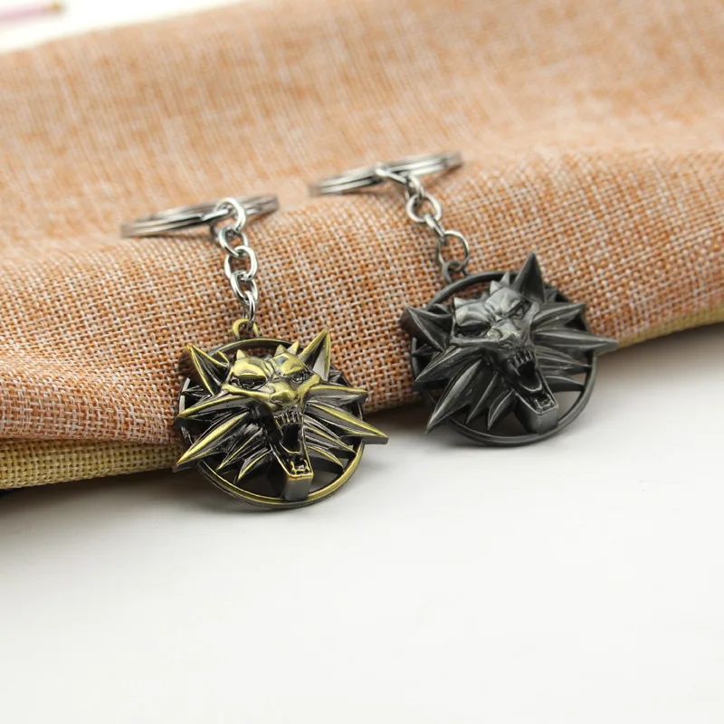 25cm Wicher 3 Wild Hunt Geralt Of Rivia PVC Collective Action Figure Dark Horse Deluxe Keychain Model Toy