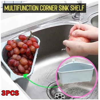 

Storag Holder Multifunctional Shelf storage rack Kitchen Sucker 3PCS kitchen Multifunctional Storage Holder