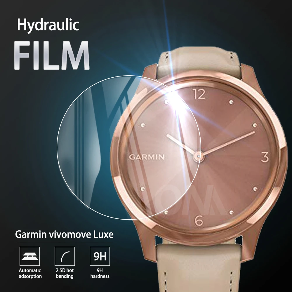 Screen Protector for Garmin Vivomove Style Luxe GarminMove Vivo Move Soft  Hydrogel Protective Film Smart Watch (Not Glass|Smart Accessories| -  AliExpress