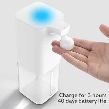 

Intelligent Touchless Liquid Soap Dish Dispenser Infrared Sensor Touchless Foaming Hand Washing Device For Kitchen Bathroom