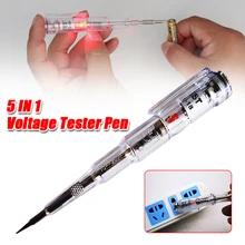 

3V-36V 3 MM Probe Voltage Detector Pen Waterproof Non-Contact Testor AC 70-600V DC 2500V Practical 5 In 1 Test Pencil