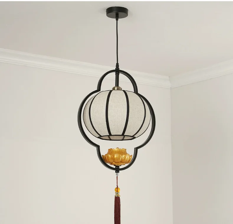 Новая маленькая люстра в китайском стиле для помещений Ресторан дзен чайная
