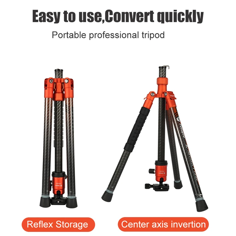 Fotopro X-Aircross 2 Extendable Tripod Lightweight Travel Carbon fiber with Ball Head Professional Stand X-Aircross 1 Tripod