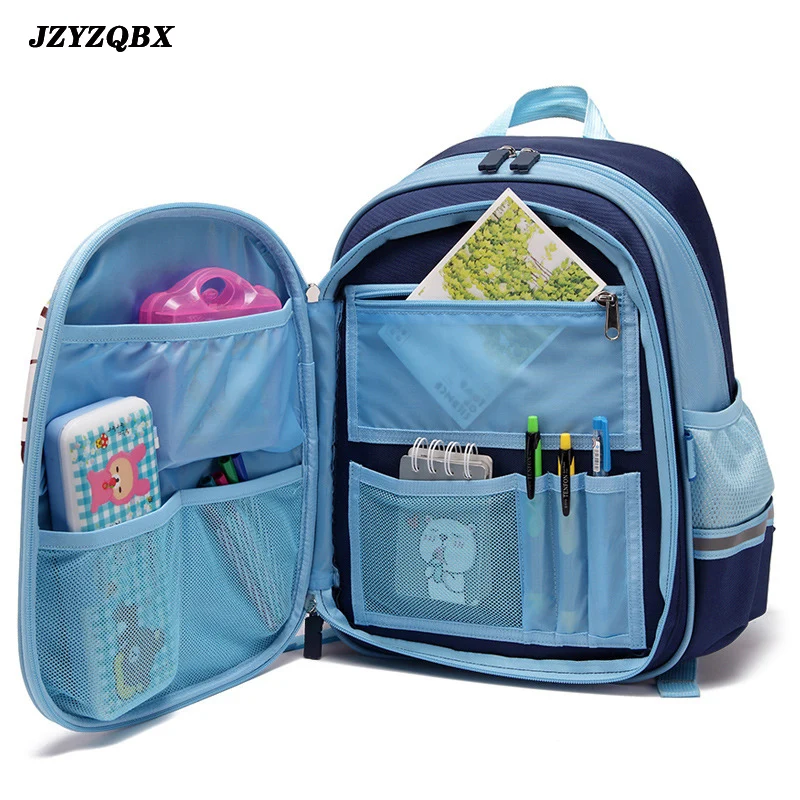 

JZYZQBX Happy Baby School Bag Multi-layer Backpack mochilas escolares infantiles School Backpack For Girls Boy mochila escolar