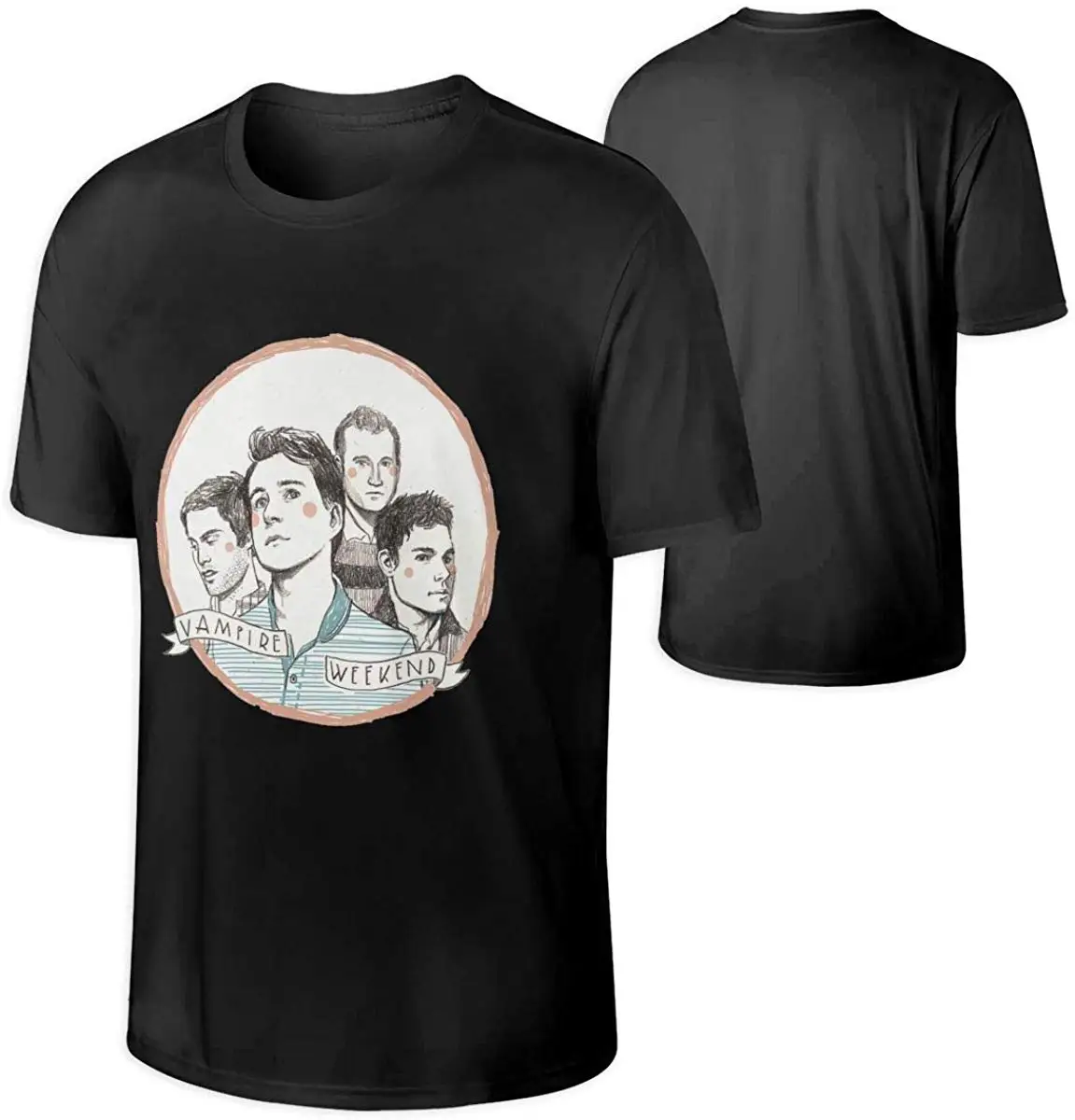 TSDFC Vampire Weekend Mens Loose Tee Shirt unisex men women t shirt |