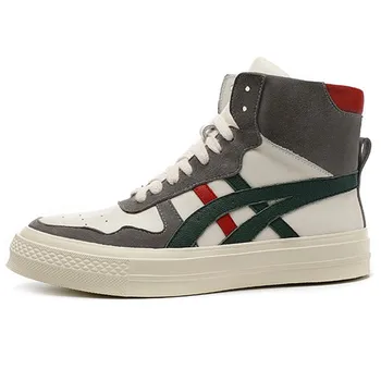 

Real Leather High Top Sneakers Platform Thick Sole Women Sneakers Lace Up Fashion Casual Shoes Sports Trainers Flat Shoes 2020