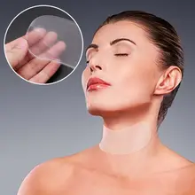 Многоразовые силиконовые шейные накладки против морщин Удаление складок лечение Подтяжка