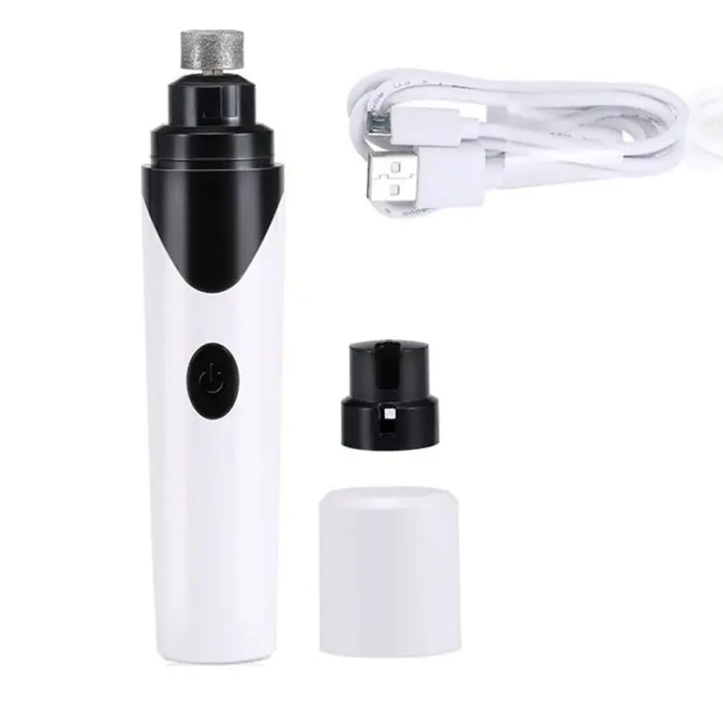 Перезаряжаемая Машинка для ухода за ногтями домашних животных USB электрическая
