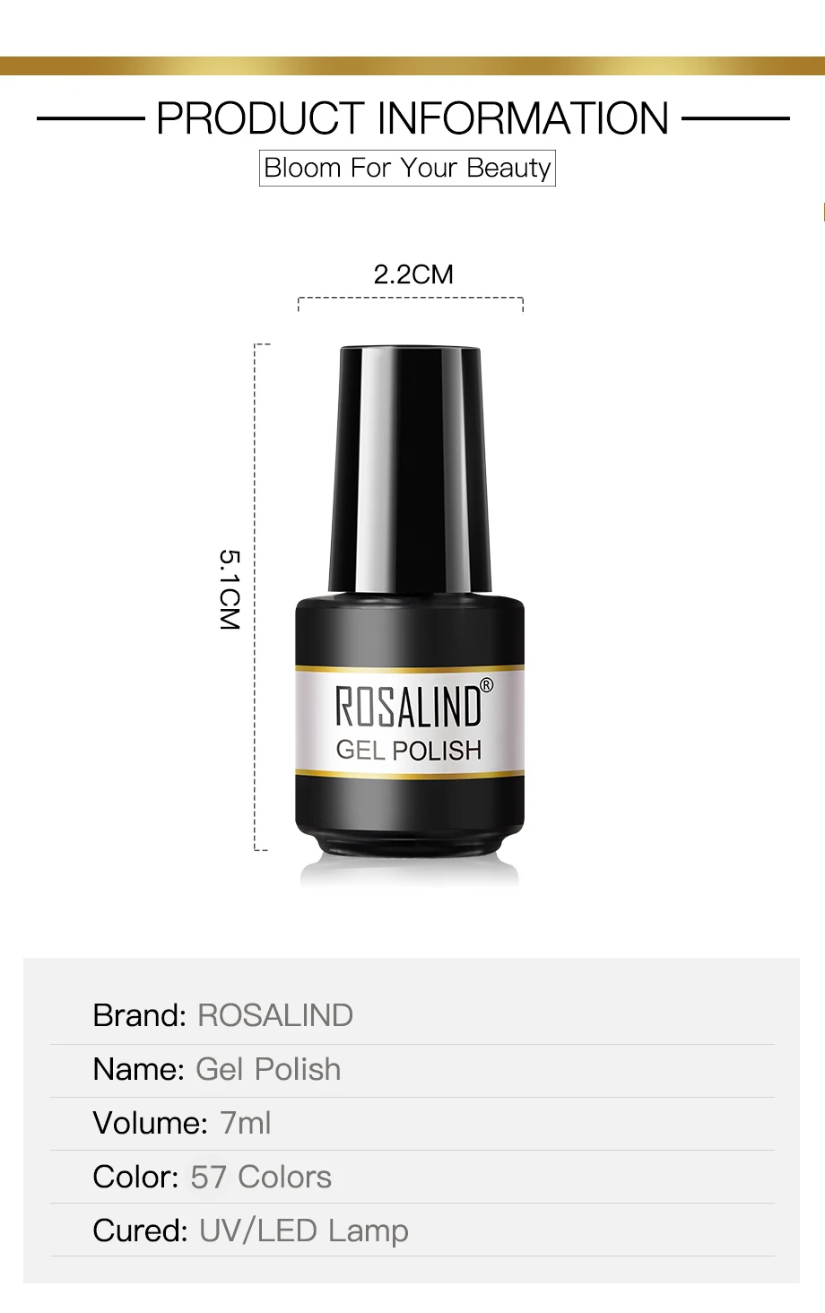 ROSALIND 8ml Gel Nail Polish Shiny Matte Effect Gel Polish For Manicure Nail Art Design Semi Permanent Painting Varnishes Gel ROSALIND 8ml Gel Nail Polish Shiny Matte Effect Gel Polish For Manicure Nail Art Design Semi Permanent Painting Varnishes Gel
