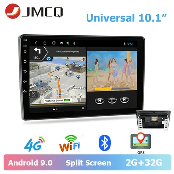 

JMCQ Car Radio 2 din Android 9.0 T3L 4G Universal player GPS Navigaion 7/10.1"Multimedia Video Player for Ford Focus 2 passat B6