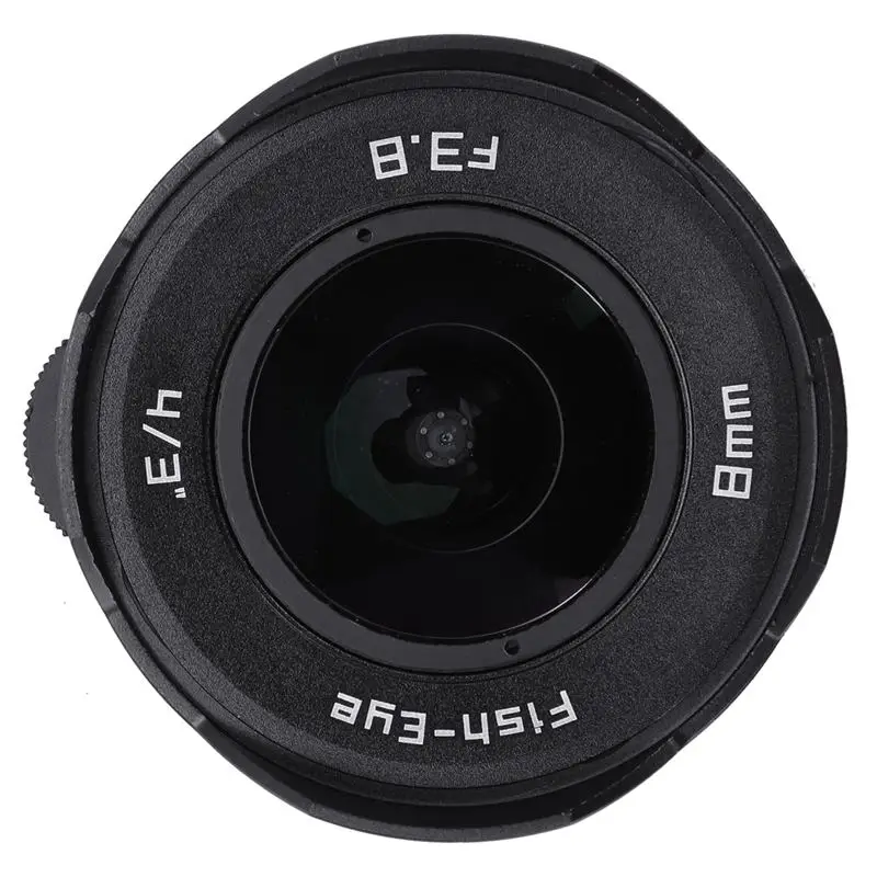 8 мм F3.8 ручной широкоугольный объектив рыбий глаз для Olympus M43 MFT OMD EM5