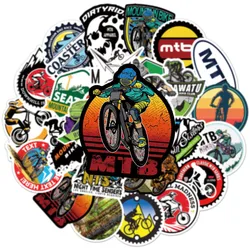 10/30/50PCS Vtt VTT Graffiti Autocollants pour Ordinateur Portable Bagages Skateboard Vélo Imperméable À L'eau Cool Autocollant Enfants Jouets 