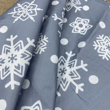 

1Pc Tree Skirt Romantic Tree Mat Festive Decoration Snowflake Cover for Christmas Party