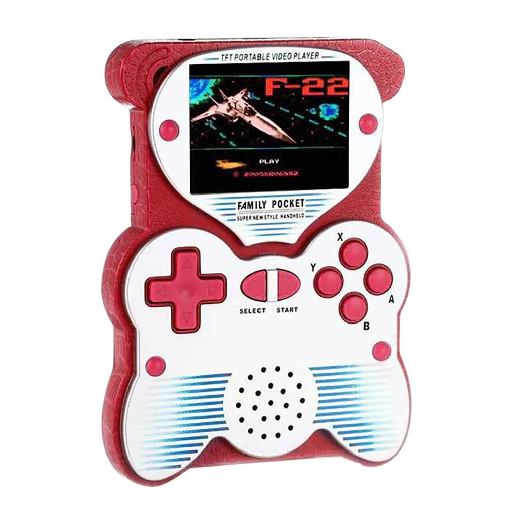 Ретро игры портативные игры игровая консоль 2,5 дюймов экран панда игровая консоль Поддержка ночного режима встроенные 220 игры 904 #2