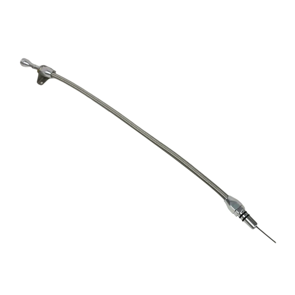 

Flexible Tube Stainless Steel Replacement Part Durable Spared Tool Transmission Dipstick Braided Car Firewall Mount For Chevy