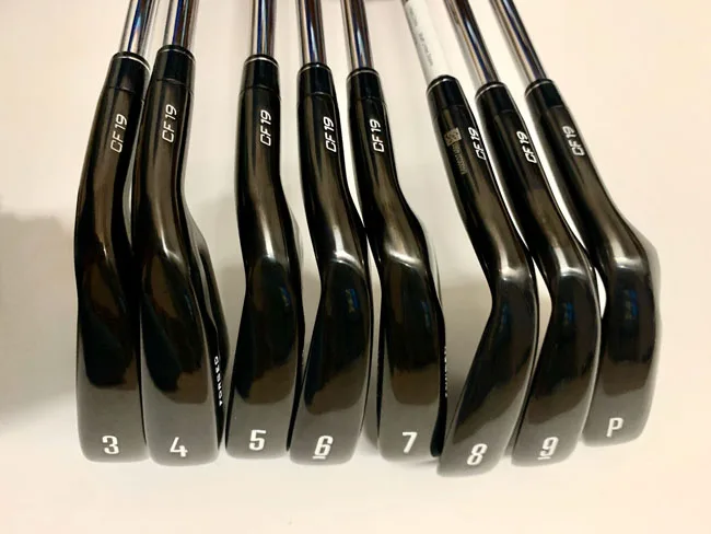 Совершенно новый 8 шт Черный APEX Железный набор CF 19 Golf железные клюшки для гольфа 3