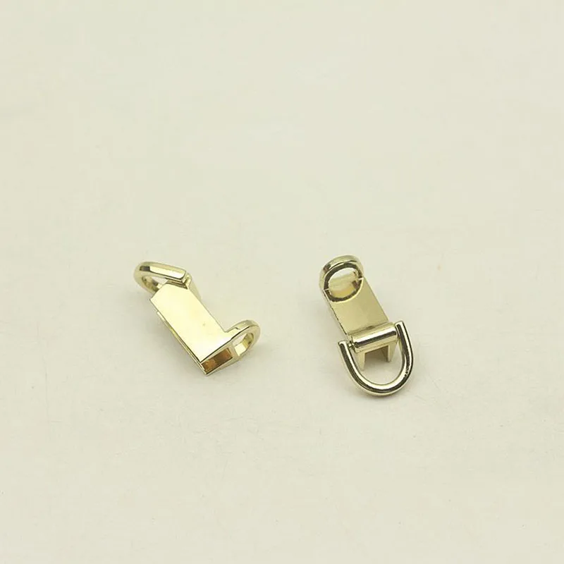 10pairs 37x6mm Bag Metal Shoulder Strap Hanger Clip Buckles Side ConnectorClamp Hook DIY D Ring Sides Clip Luggage Accessory