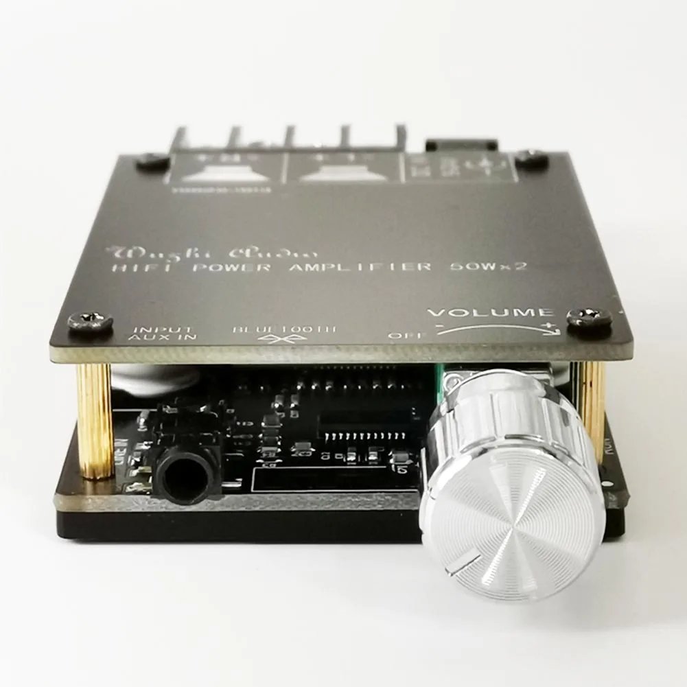 TPA3116 HIFI Цифровой силовой стерео звук аксессуары для динамиков аудио усилитель плата Bluetooth 5,0 2X50 Вт беспроводной защитный домашний