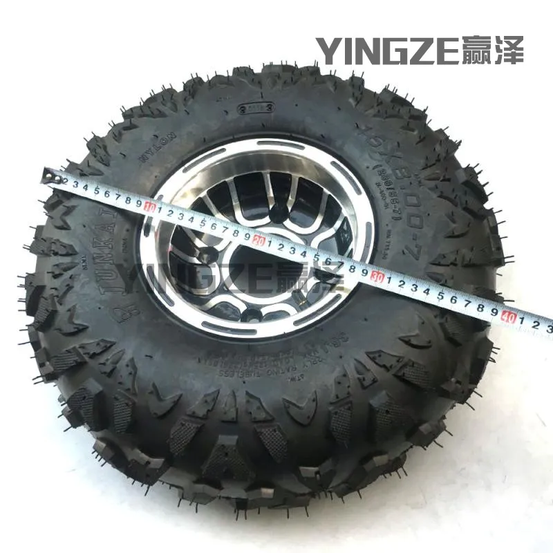 GO KART KARTING ATV UTV Buggy 16X8-7 Inch Wheel Tubeless Tyre Tire With 4 Holes Hub